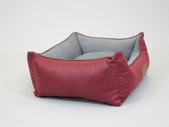 Burley Orthopaedic Walled Dog Bed - Rosso / Oslo Medium