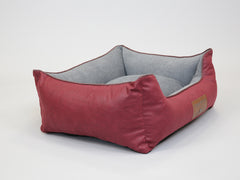 Burley Orthopaedic Walled Dog Bed - Rosso / Oslo Medium