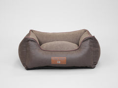 Burley Orthopaedic Walled Dog Bed - Chocolate Fudge, Small