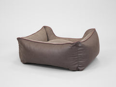 Burley Orthopaedic Walled Dog Bed - Chocolate Fudge, Small