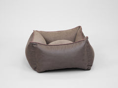 Burley Orthopaedic Walled Dog Bed - Chocolate Fudge, Small