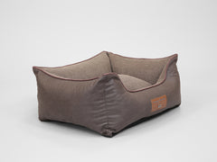 Burley Orthopaedic Walled Dog Bed - Chocolate Fudge, Small