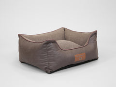 Burley Orthopaedic Walled Dog Bed - Chocolate Fudge, Small