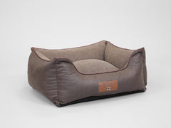 Burley Orthopaedic Walled Dog Bed - Chocolate Fudge, Small