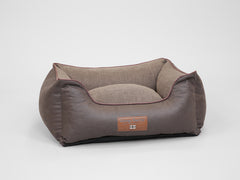 Burley Orthopaedic Walled Dog Bed - Chocolate Fudge, Small