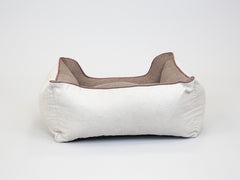 Burley Orthopaedic Walled Dog Bed - Cream Fudge, Small
