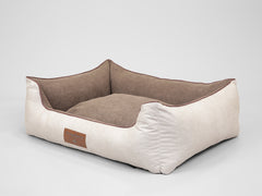 Burley Orthopaedic Walled Dog Bed - Cream Fudge, X-Large