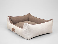 Burley Orthopaedic Walled Dog Bed - Cream Fudge, X-Large