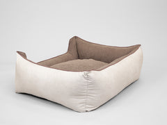 Burley Orthopaedic Walled Dog Bed - Cream Fudge, X-Large