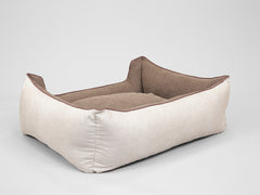 Burley Orthopaedic Walled Dog Bed - Cream Fudge, X-Large