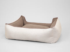 Burley Orthopaedic Walled Dog Bed - Cream Fudge, X-Large