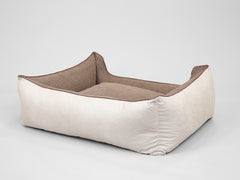 Burley Orthopaedic Walled Dog Bed - Cream Fudge, X-Large