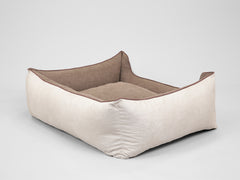 Burley Orthopaedic Walled Dog Bed - Cream Fudge, X-Large