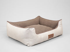 Burley Orthopaedic Walled Dog Bed - Cream Fudge, X-Large