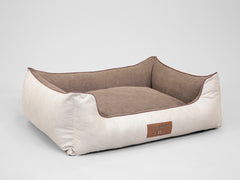 Burley Orthopaedic Walled Dog Bed - Cream Fudge, X-Large