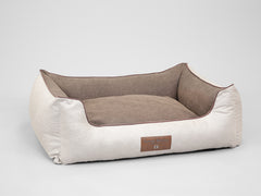 Burley Orthopaedic Walled Dog Bed - Cream Fudge, X-Large