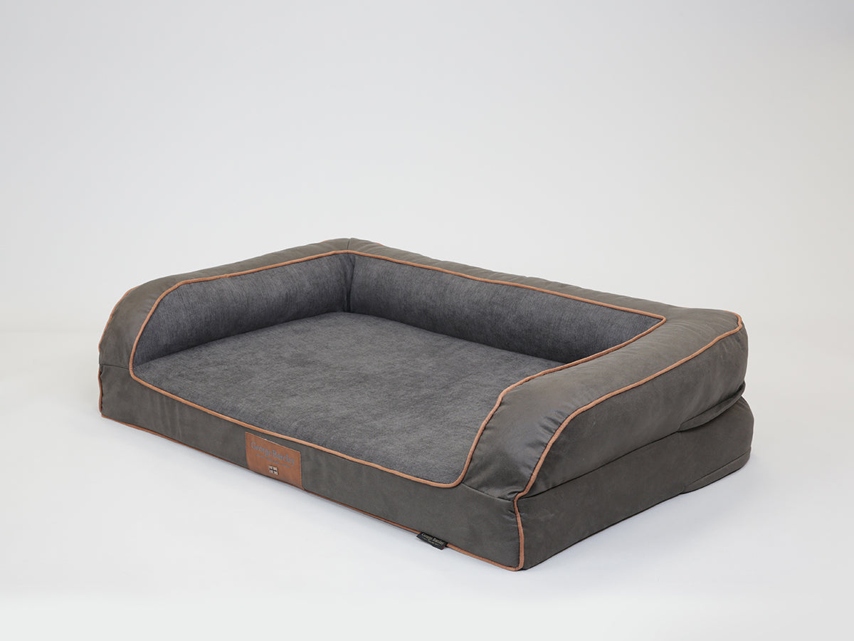 Burley Luxury Dog Sofa Bed For Large Dogs Charcoal Colour