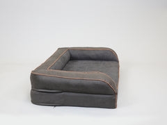 Burley Dog Sofa Bed - Charcoal, Large
