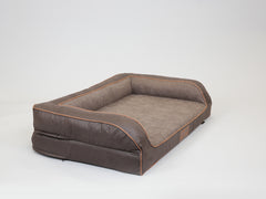 Burley Dog Sofa Bed - Chocolate Fudge, Large