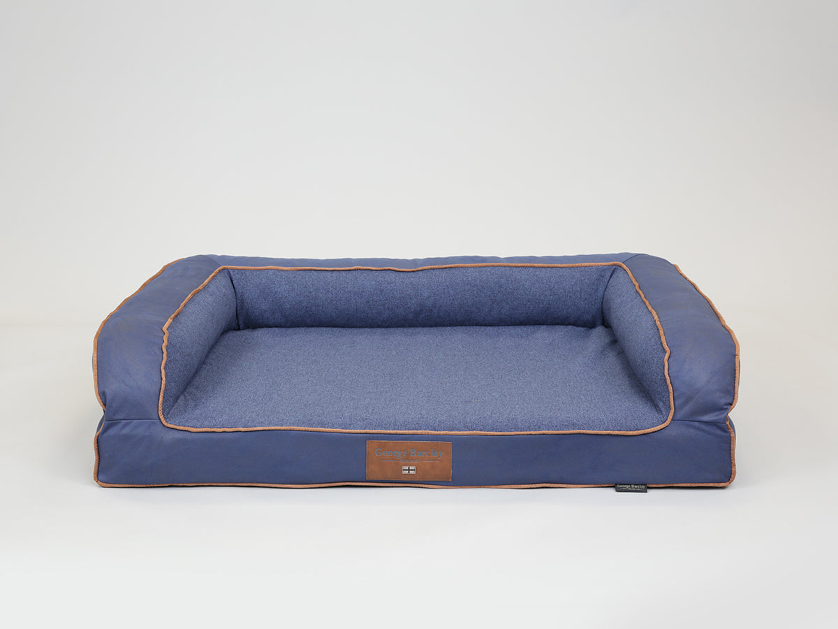 Burley Luxury Dog Sofa Bed For Large Dogs Denim Colour