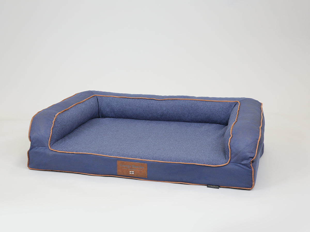 Burley Luxury Dog Sofa Bed For Large Dogs Denim Colour