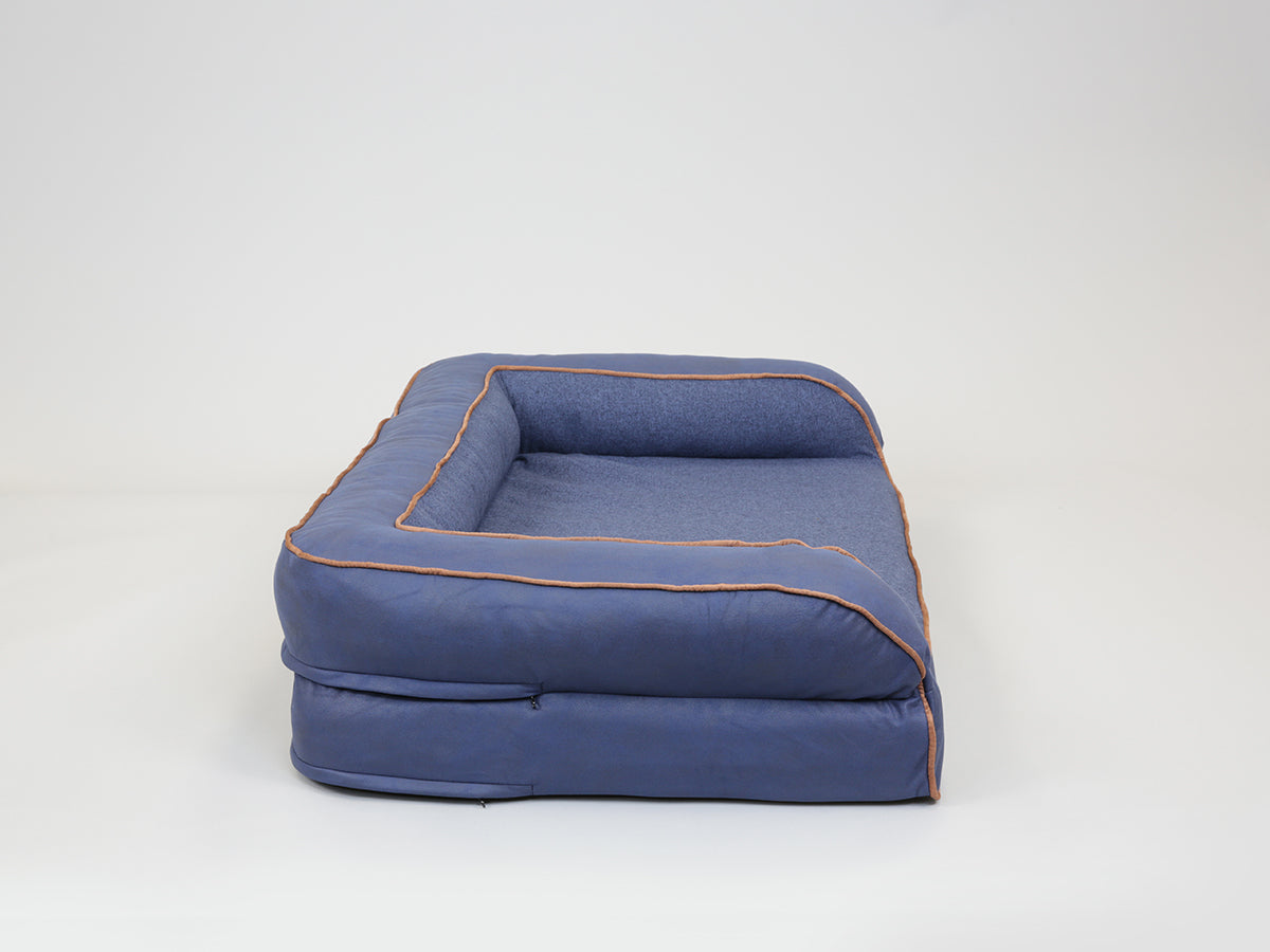 Burley Luxury Dog Sofa Bed For Large Dogs Denim Colour