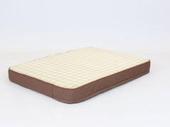 Country Dog Mattress - Chestnut Brown, Large
