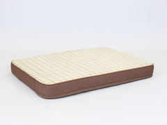 Country Dog Mattress - Chestnut Brown, Large
