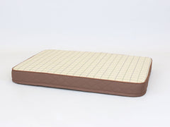 Country Dog Mattress - Chestnut Brown, Large