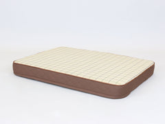 Country Dog Mattress - Chestnut Brown, Large