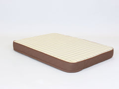 Country Dog Mattress - Chestnut Brown, Large