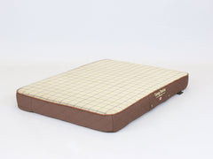 Country Dog Mattress - Chestnut Brown, Large