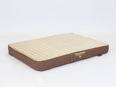 Country Dog Mattress - Chestnut Brown, Large