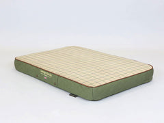 Country Dog Mattress - Olive Green, Large