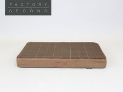 Heritage Dog Mattress - Chocolate, Large (Factory Second)