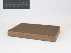 Heritage Dog Mattress - Chocolate, Large (Factory Second)