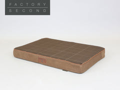 Heritage Dog Mattress - Chocolate, Large (Factory Second)
