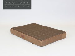 Heritage Dog Mattress - Chocolate, Large (Factory Second)