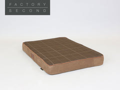 Heritage Dog Mattress - Chocolate, Large (Factory Second)
