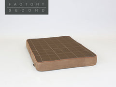 Heritage Dog Mattress - Chocolate, Large (Factory Second)
