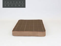 Heritage Dog Mattress - Chocolate, Large (Factory Second)