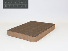 Heritage Dog Mattress - Chocolate, Large (Factory Second)
