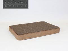 Heritage Dog Mattress - Chocolate, Large (Factory Second)