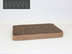 Heritage Dog Mattress - Chocolate, Large (Factory Second)