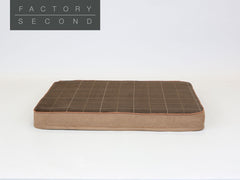 Heritage Dog Mattress - Chocolate, Large (Factory Second)