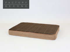 Heritage Dog Mattress - Chocolate, Large (Factory Second)