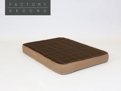 Heritage Dog Mattress - Chocolate, Large (Factory Second)