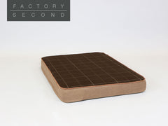 Heritage Dog Mattress - Chocolate, Large (Factory Second)