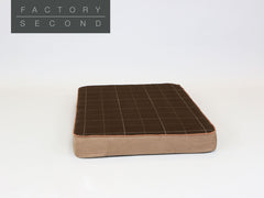 Heritage Dog Mattress - Chocolate, Large (Factory Second)