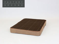 Heritage Dog Mattress - Chocolate, Large (Factory Second)